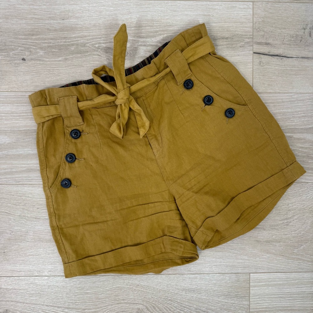 Daughters Of The Liberation Yellow Shorts